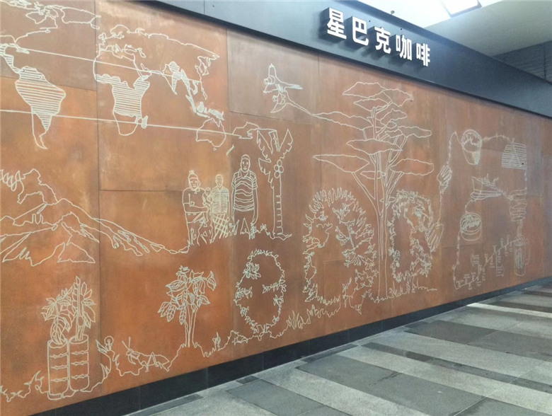 鲤城耐候钢幕墙